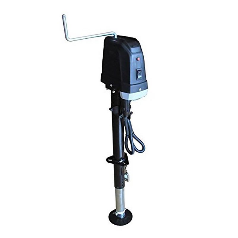 Uriah Products Electric 12V 7 Way Connector 5000 Lb Lift Capacity Trailer Jack