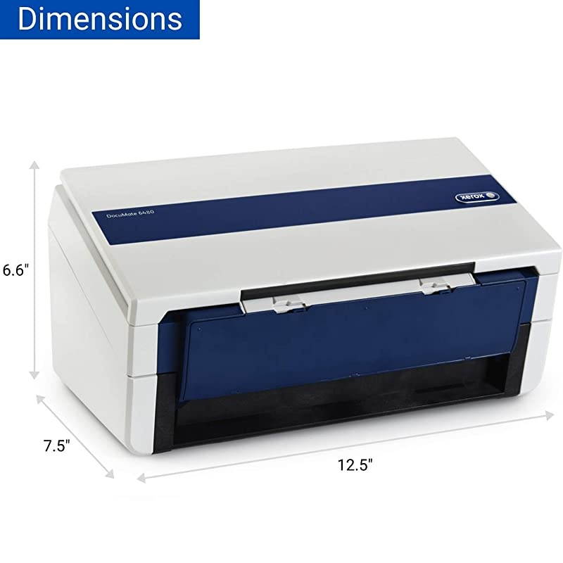 DocuMate 6480 Duplex Document Scanner for PC, Automatic Document Feeder (ADF)