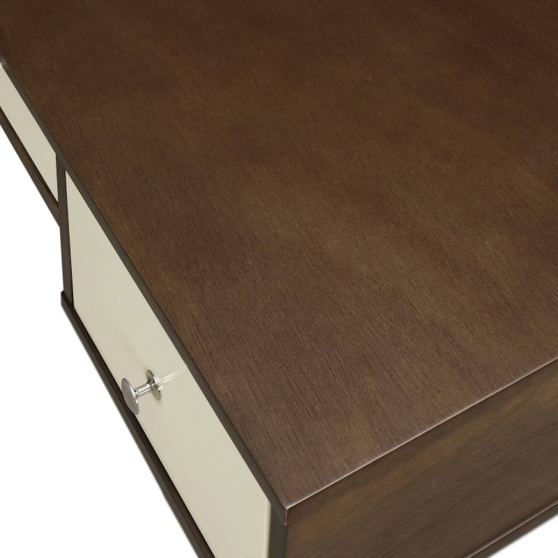 Sutton Writing Desk Brown - Adore Decor