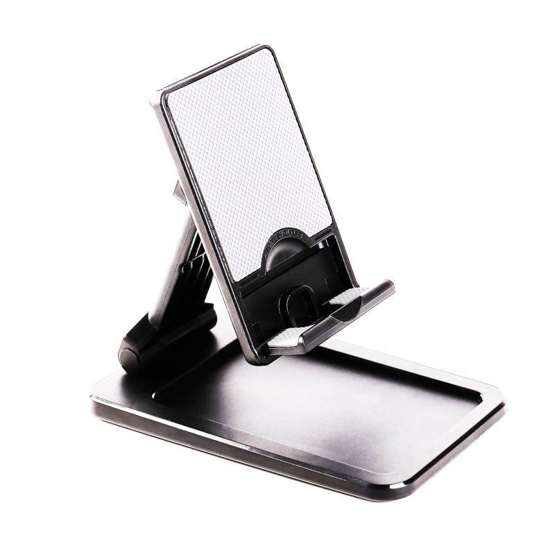 GLOTRENDS Cell Phone Stand Fully Foldable Angle Adjustable Phone Holder Stand for Desk, Compatiable with Smartphones/iPhone/iPad/Tablets/Kindle