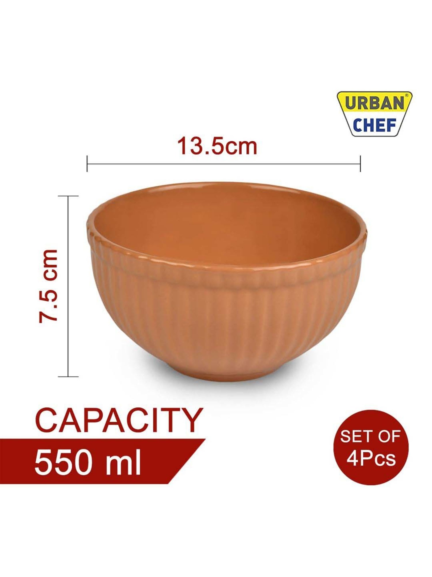 BlackCarrot Black & White Ceramic Dip Bowls Set of 2