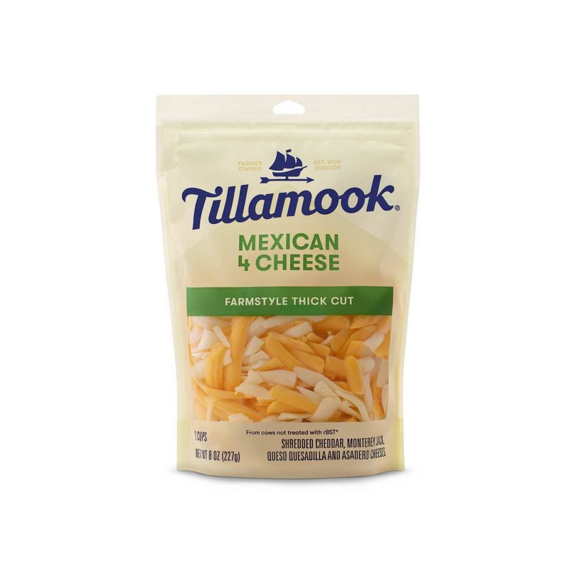 Tillamook Mexican 4 Cheese Blend Shredded Cheese - 8oz