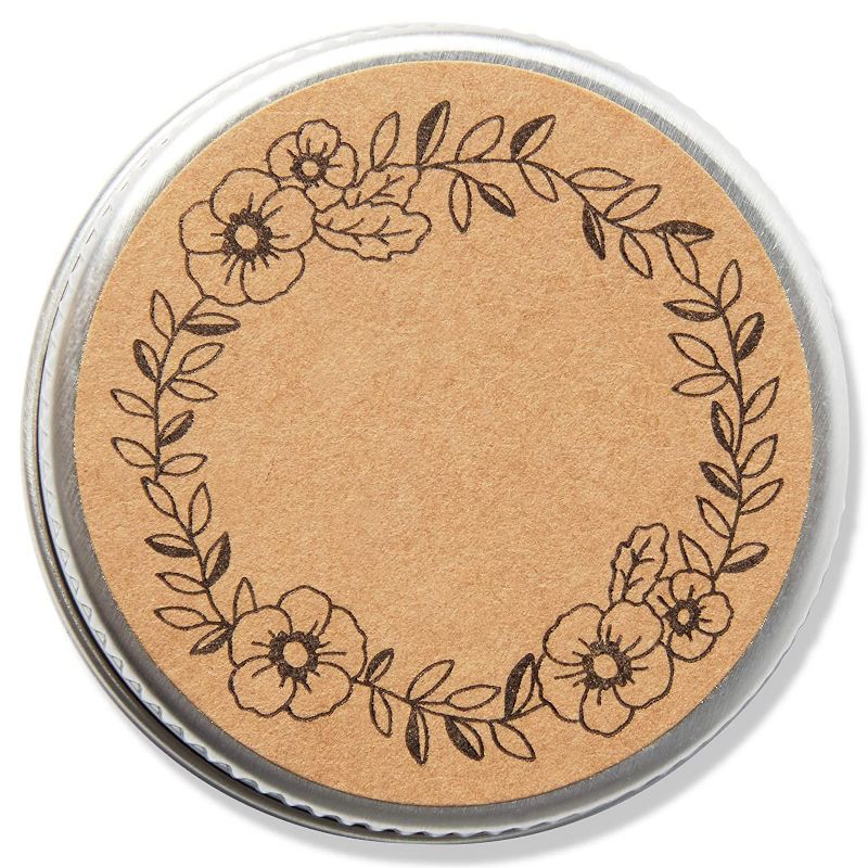 Juvale 20 Pack Round Aluminum Container, Multipurpose Tin (0.5 oz, 1.6 x 0.7 in)