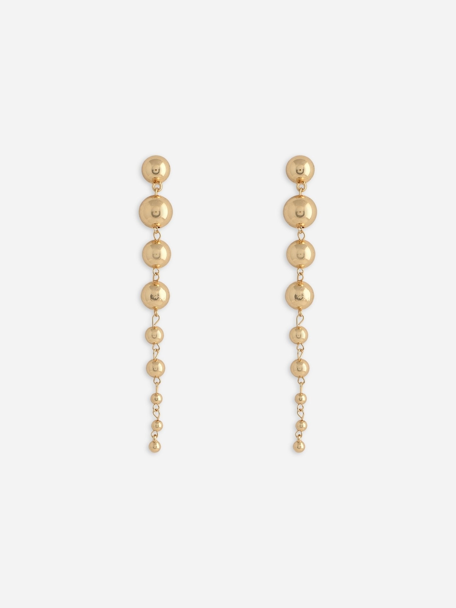 ToniQ Gold Korean Drop Earrings for Women
