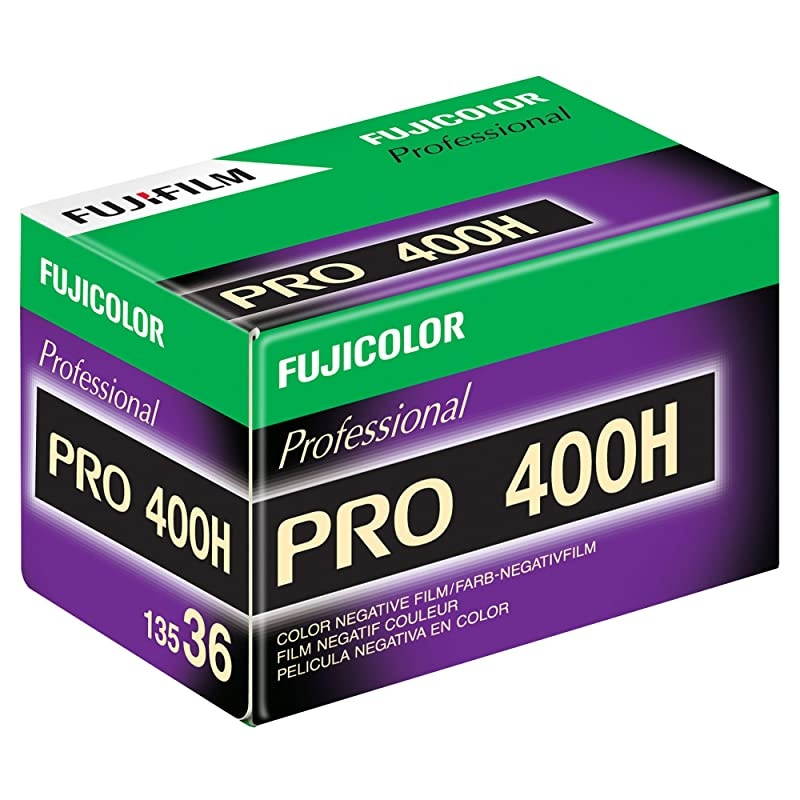 16326078 pro 400H Color Negative Film 15473707 ISO 400, 36mm, 36 Exposures (Green/White/Purple)