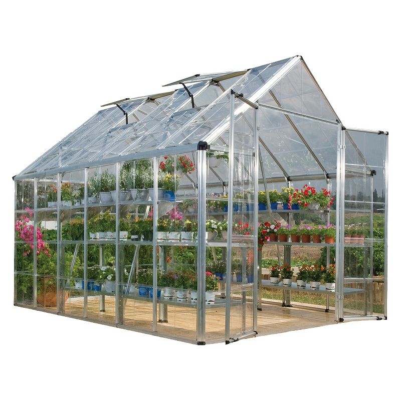 8' X 12'Snap And Grow Professional GreenHouse - Palram