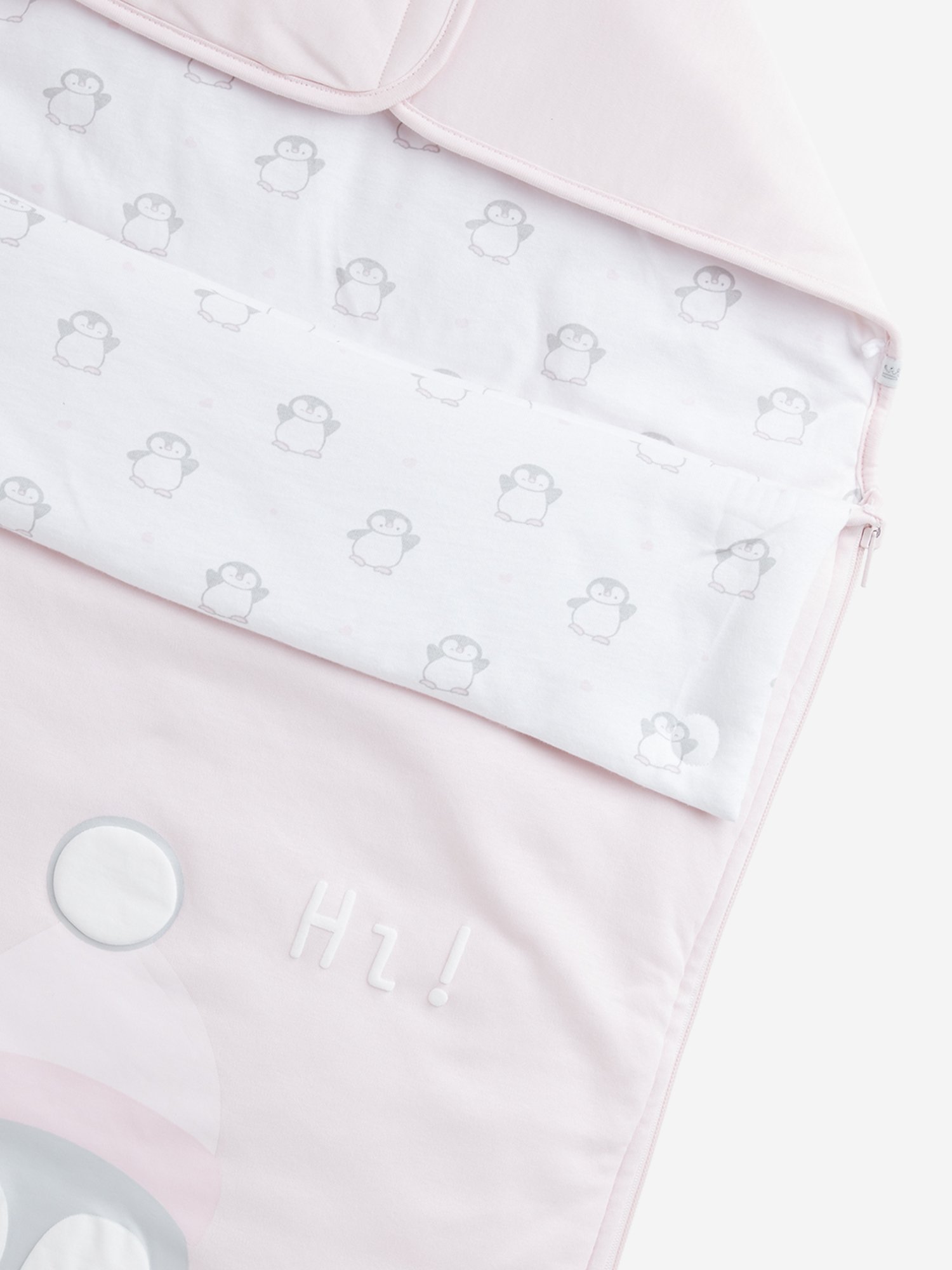 HOP Baby by Westside Light Pink Animal Printed Cotton Sleeping Bag