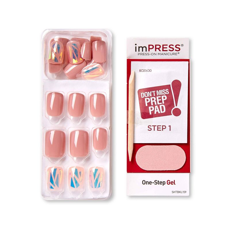 Kiss imPRESS Press-On Manicure False Nails - Miracle - 30ct