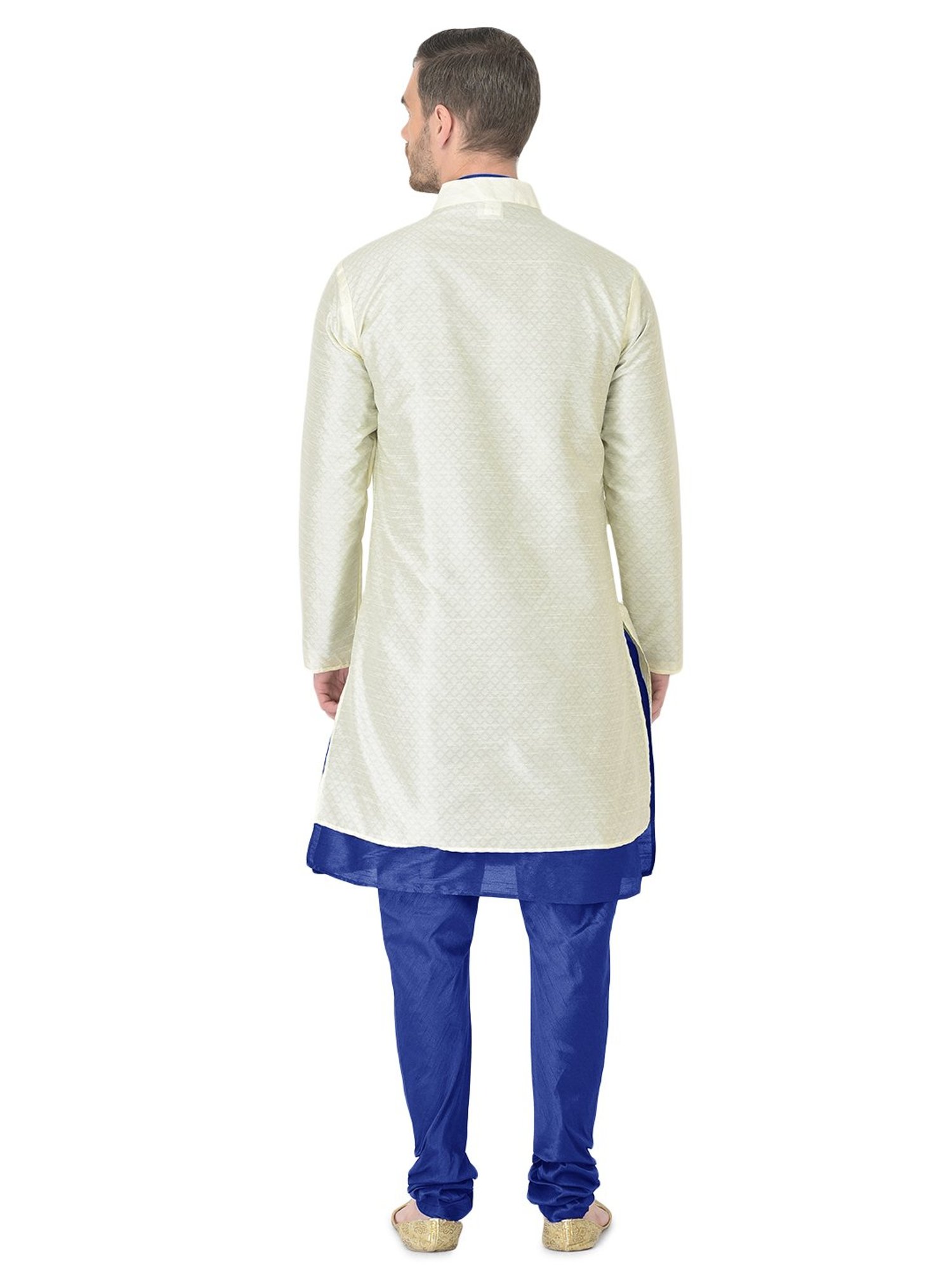 SG RAJASAHAB Multi Regular Fit Self Pattern Kurta Set