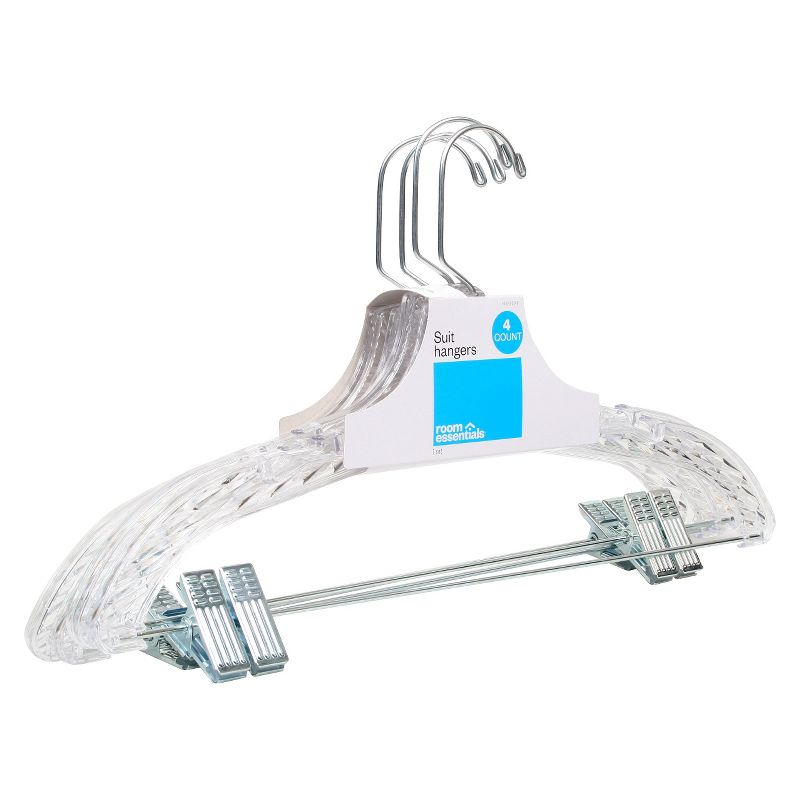 4pk Crystal Suit Hangers - Room Essentials™