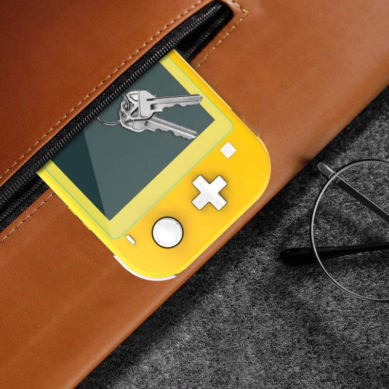 [3 Pack] Tempered Glass Screen Protector for Nintendo Switch Lite , HeysTop Transparent HD Clear Anti-Scratch Screen Protector Compatible with Nintendo Switch Lite[Bubble-Free,Shatter-Proof]