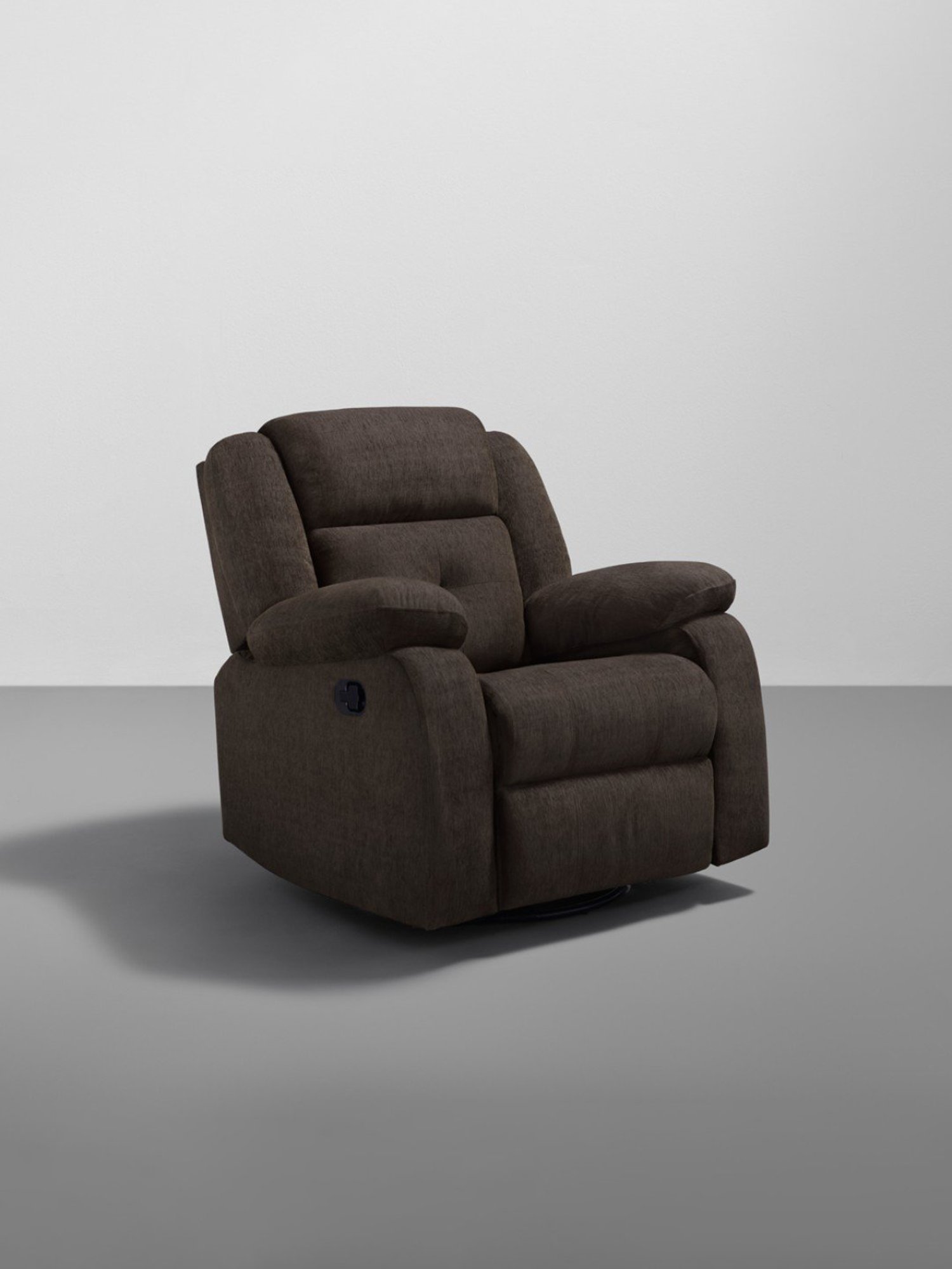 Sleepyhead RX7 Egyptian Brown Fabric Rocking & Revolving Single Seater Recliner