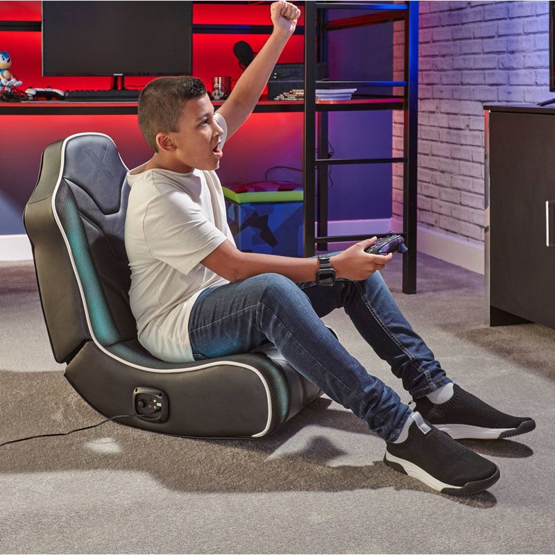 Chimera LED 2.0 Wired Floor Rocker Black - X Rocker