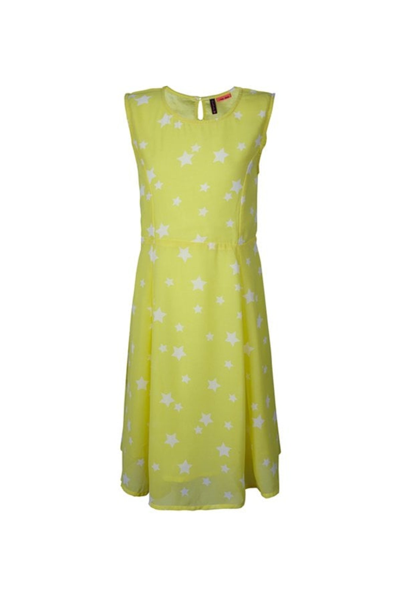 Superyoung Kids Yellow Printed Dress