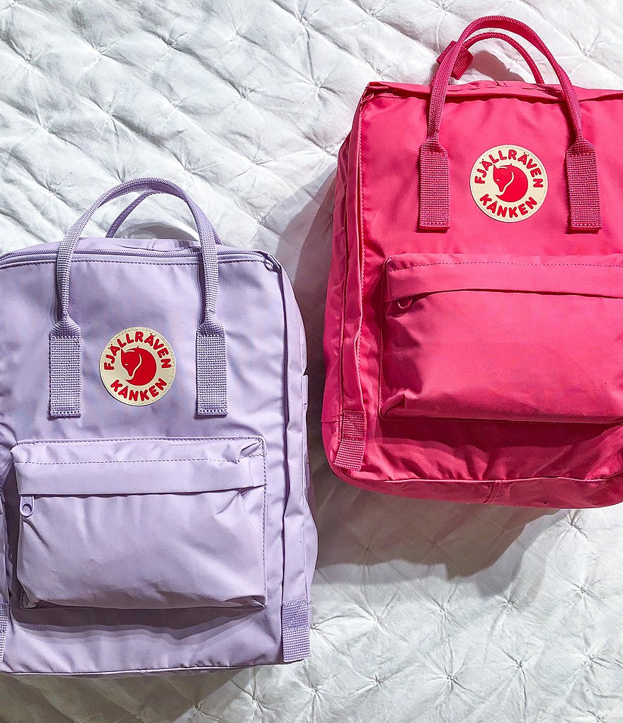 Fjallraven Kanken Water-Resistant Cotton Zipper Convertible Backpack