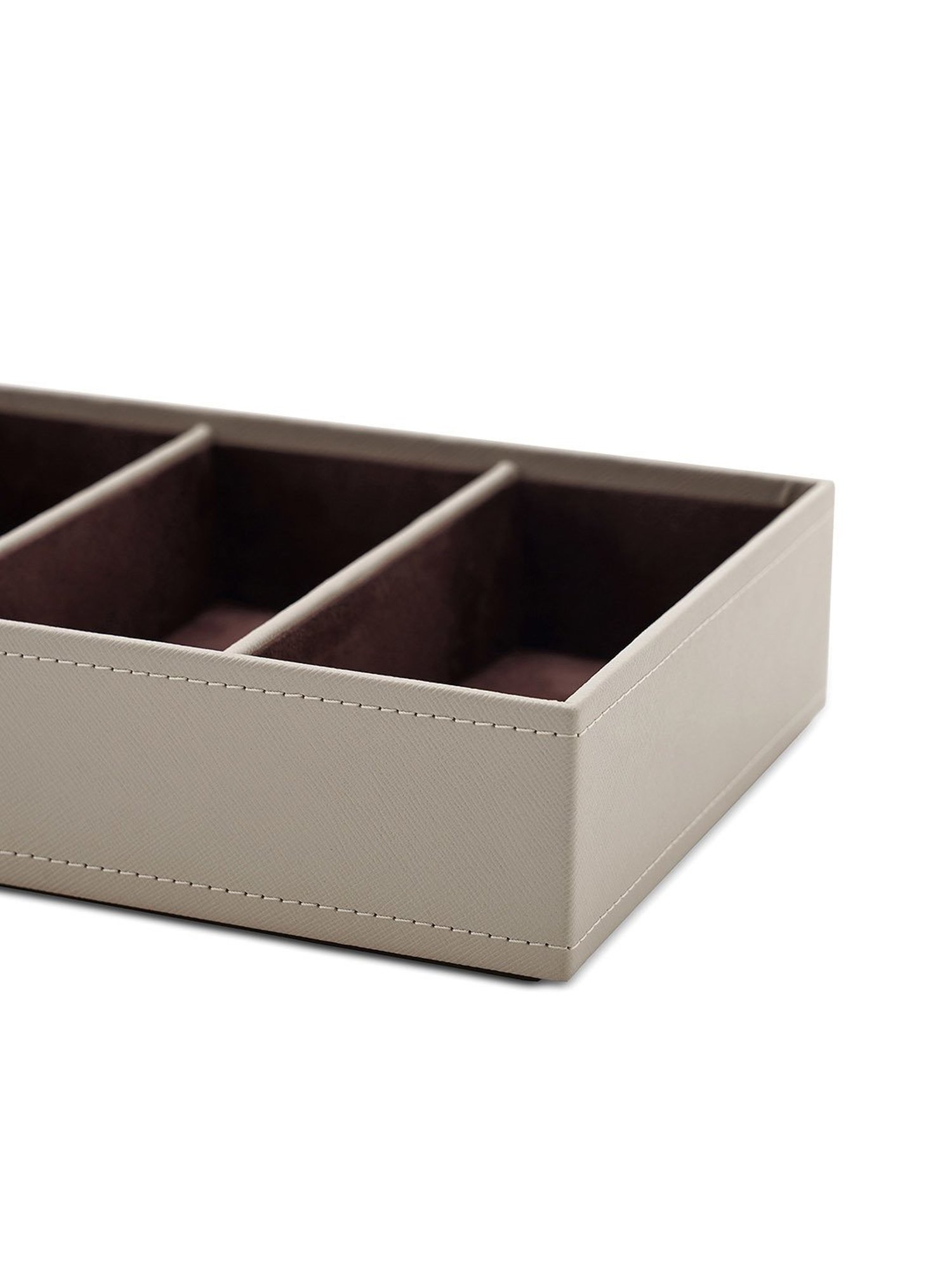 Pure Home and Living Beige MDF Solid Organisers