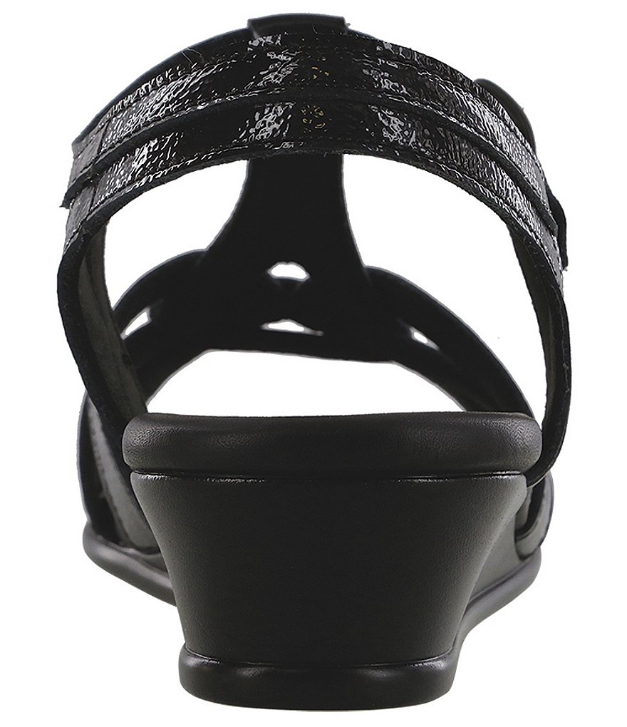 SAS Aurora Leather Wedge Sandals