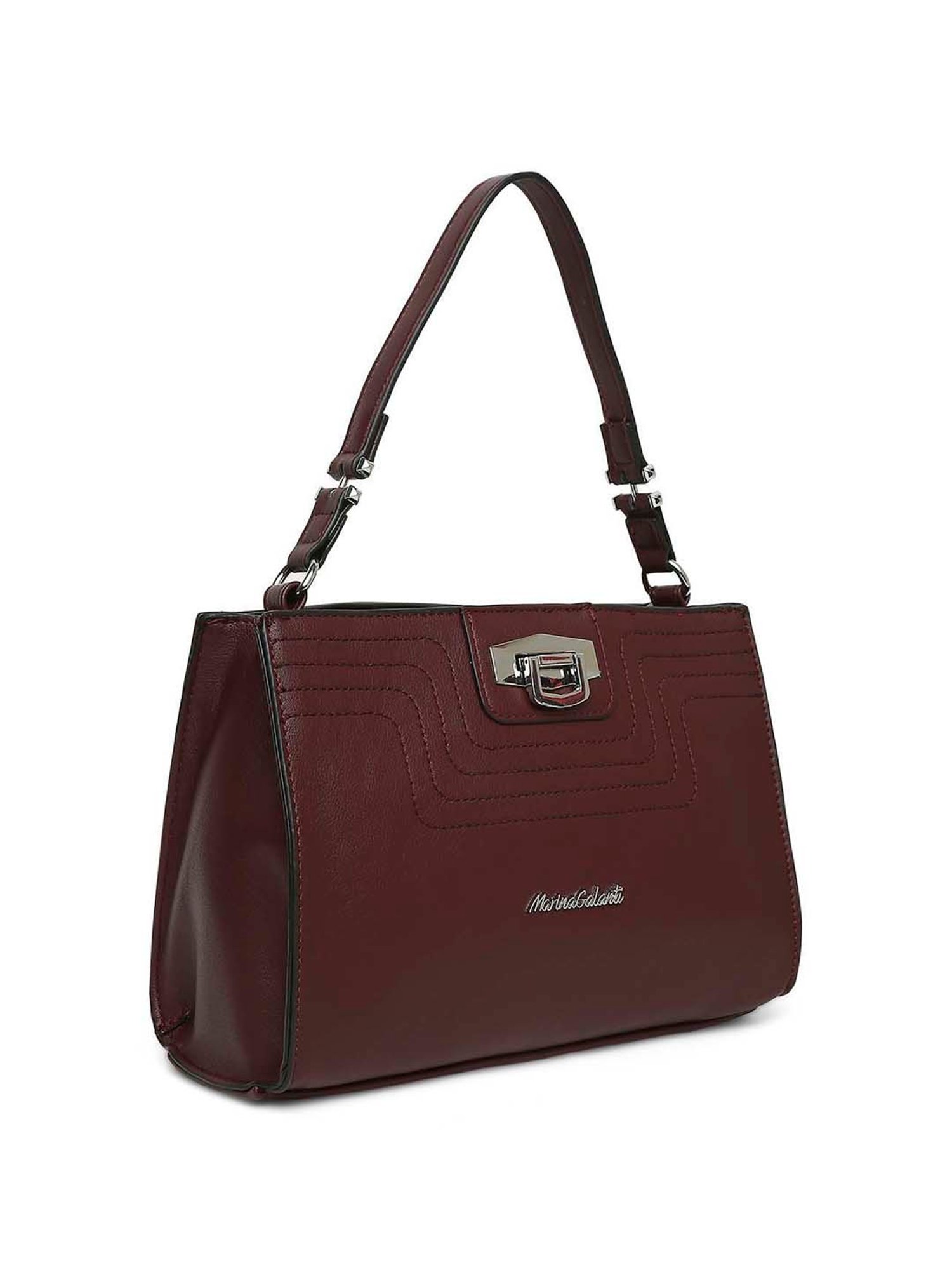 Marina Galanti Wine Midnight Sonata Soft Handbag