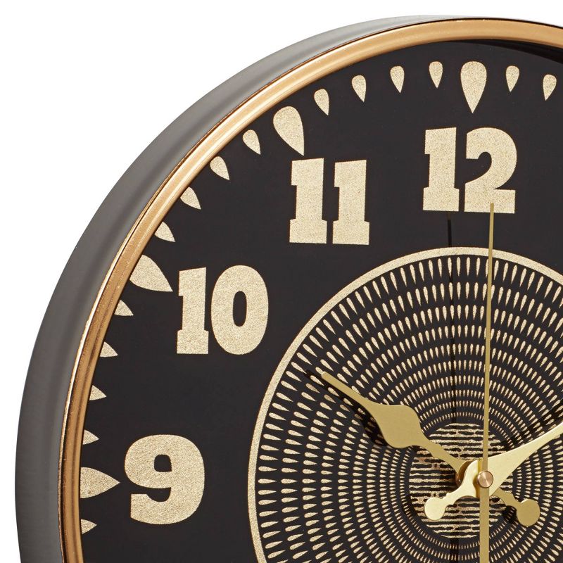 Bulova Clocks B7467 Hardwick Decorative Battery Powered Wooden Desk and Table Top Pendulum Clock, Walnut