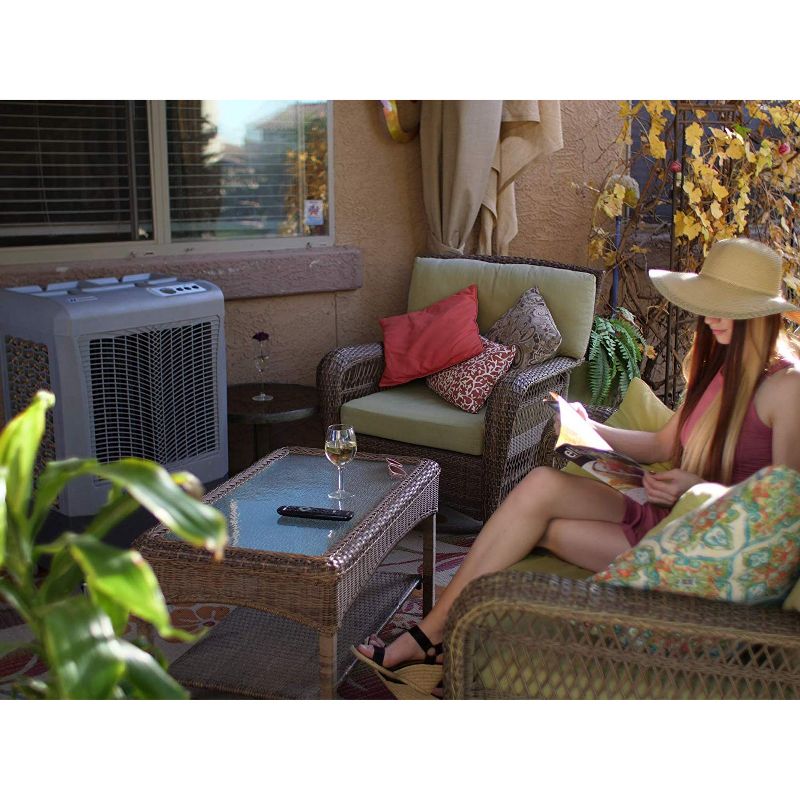 Hessaire MC37M Indoor/Outdoor Portable 950 Sq Ft Evaporative Swamp Air Cooler