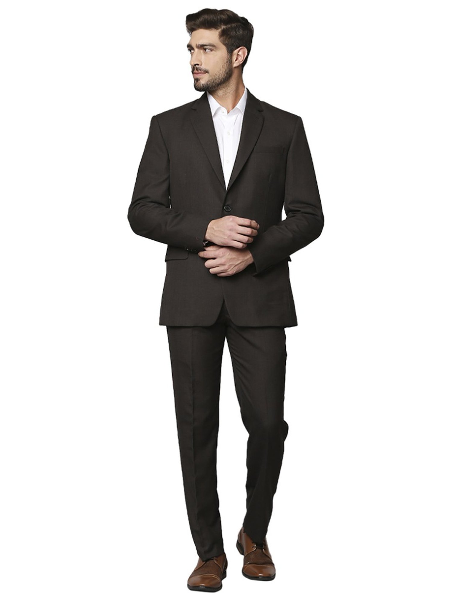 Raymond Brown  Regular Fit Two Piece Suit