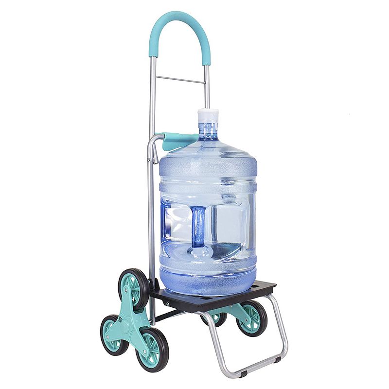 Homz Plastic 6 Clear Drawer Medium Home Storage Container Tower with 4 Large Drawers and 2 Small Drawers, Black Frame