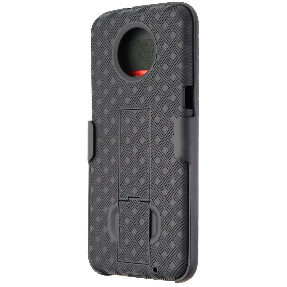 Verizon Hardshell Case and Holster Combo for Motorola Moto Z3 - Black