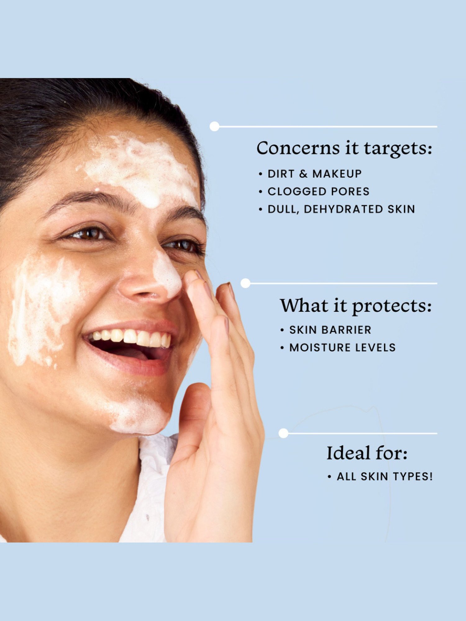 Foxtale The Daily Duet Hydrating Cleanser - 100 ml