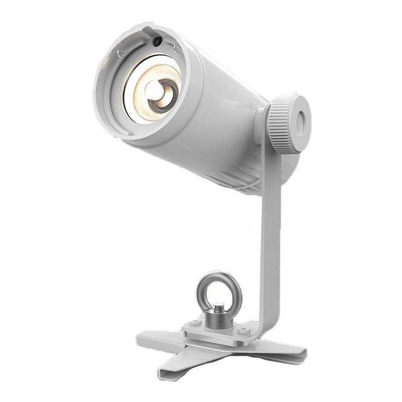 Chauvet DJ EZ Pin 4 Pack Battery Powered LED Spot Stage Lighting Unit, White