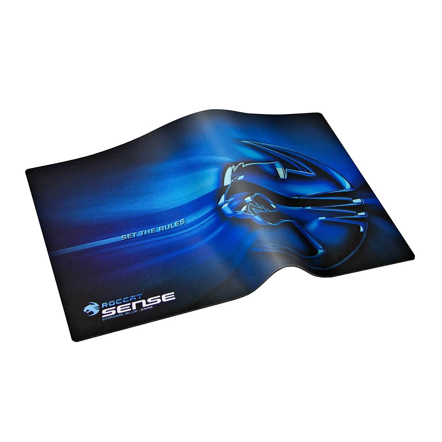 ROCCAT Sense - Chrome Blue - High Precision Gaming Mouse Pad