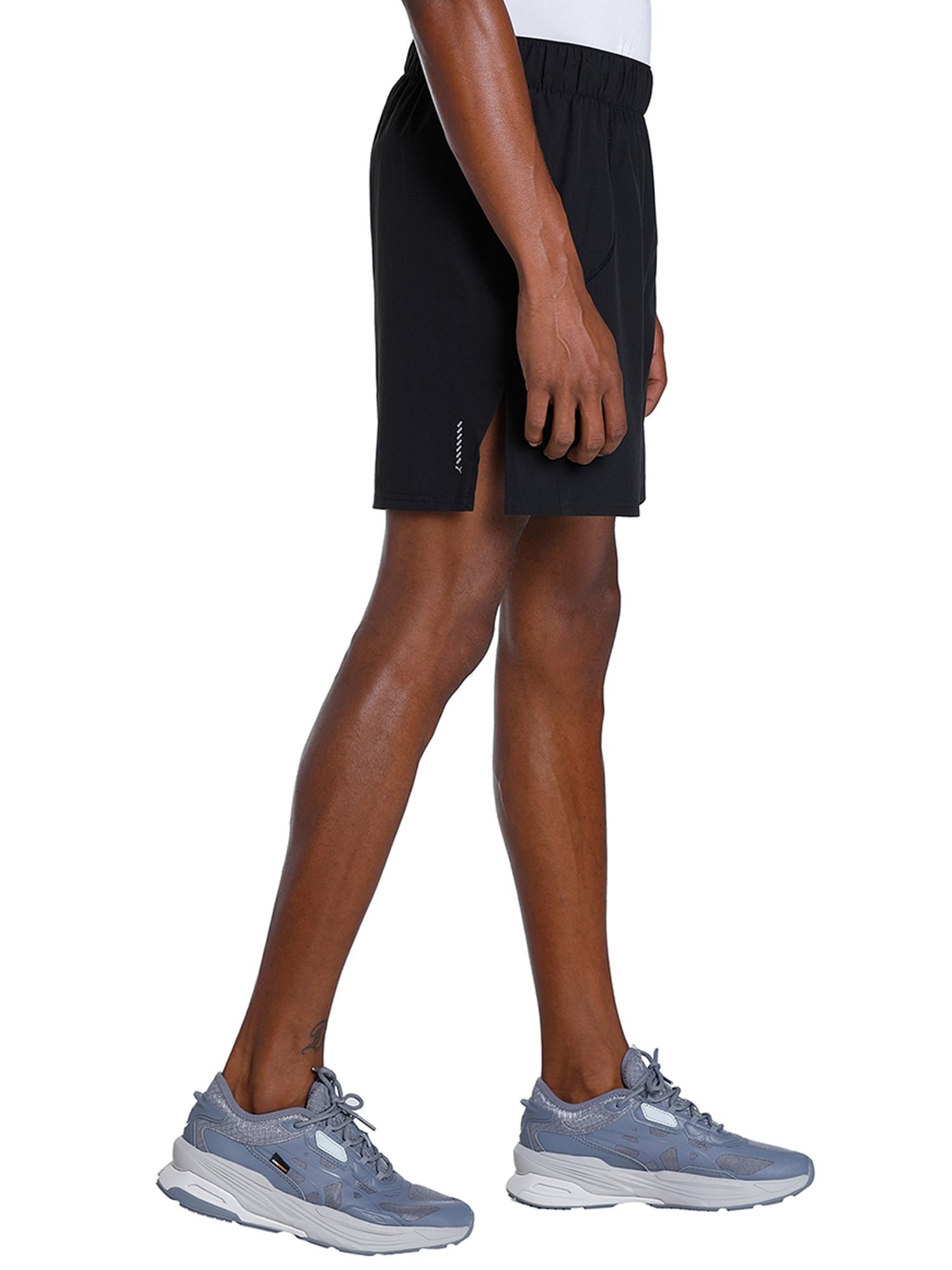 Puma Black Regular Fit Sports Shorts