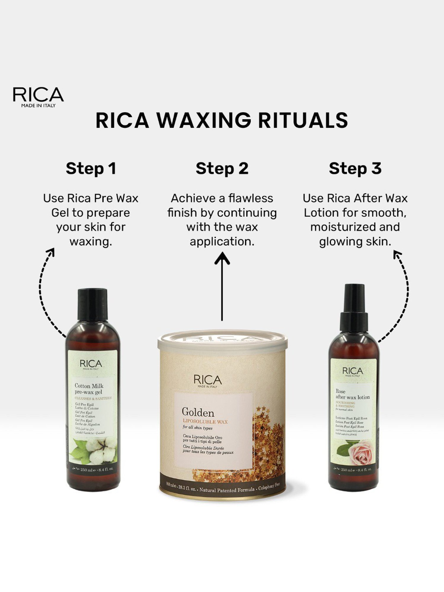 Rica Golden Wax - 800 ml