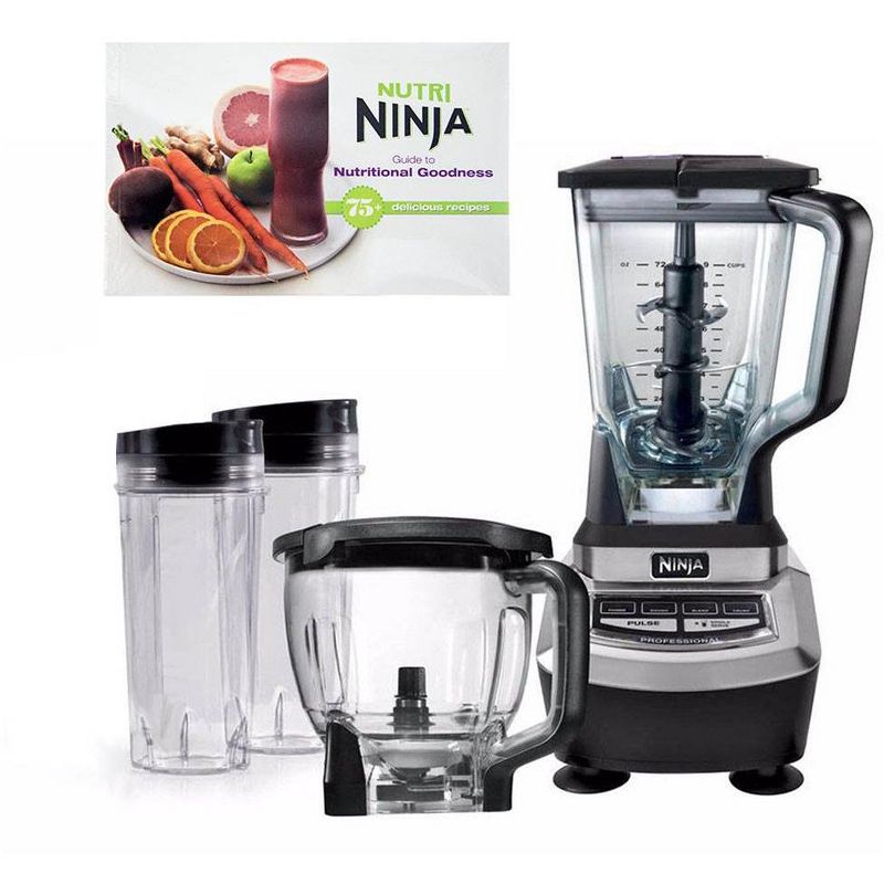Ninja Supra Food Processor & Blender System w/ Cookbook (Refurbished)