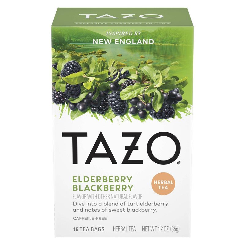 Tazo Foragers Elderberry Blackberry Tea - 16ct