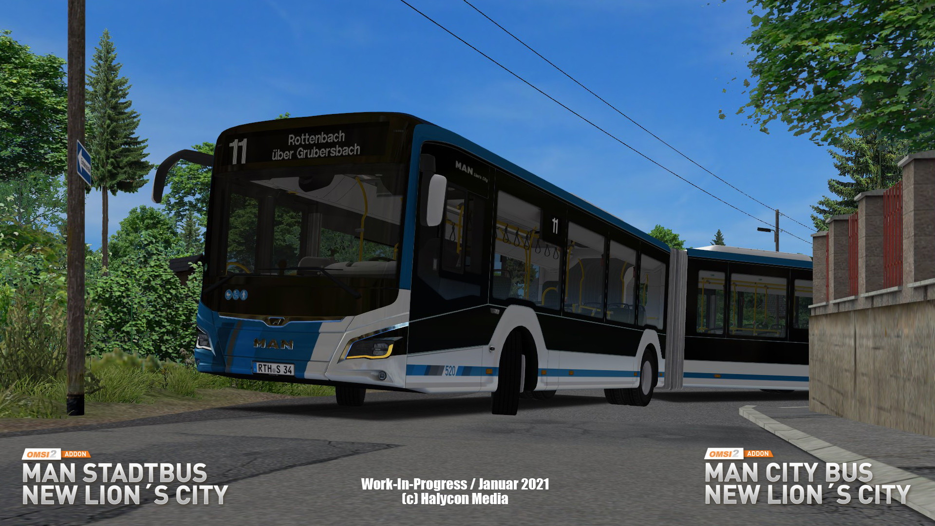 OMSI 2 Add-On E-Bus Hamburg  [Online Game Code]