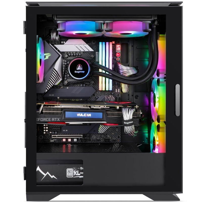 IPASON - Gaming Desktop - Ryzen5 5600X (6 Core up to 4.7GHz 7nm) - NVIDIA GeForce RTX3070 - 1TB SSD NVMe - 16GB 3200MHz - B550 - 750W Glod Power Supply - Windows 10 home - RGB Fans - Gaming PC
