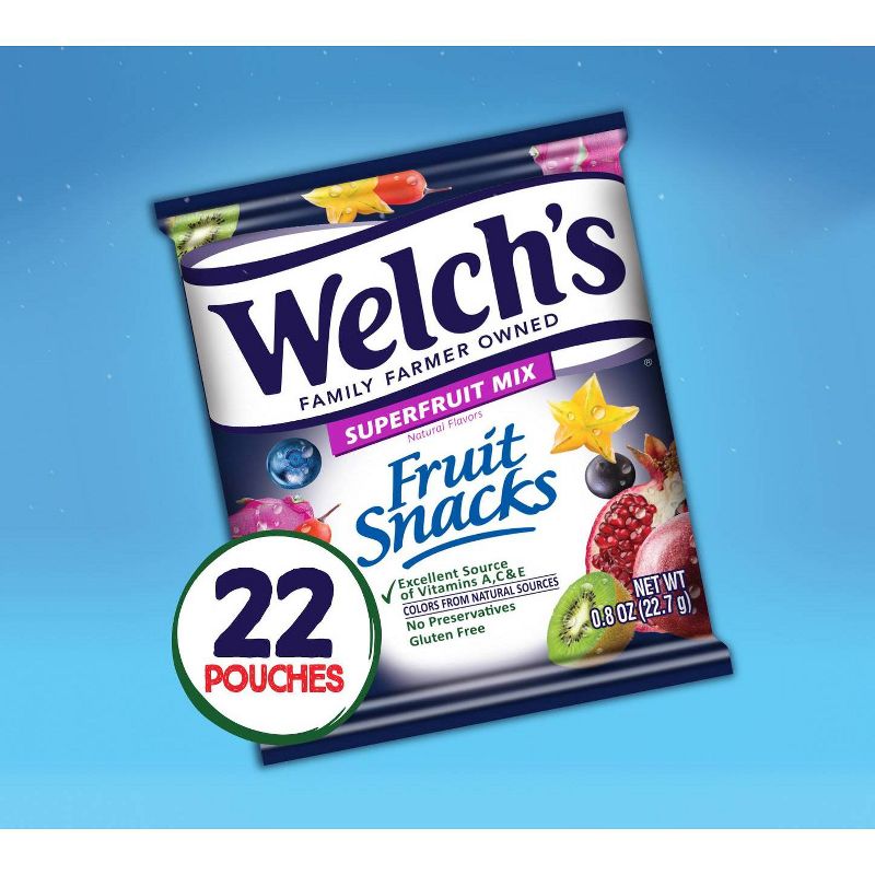 Welch's Super Fruit Snacks - 22ct