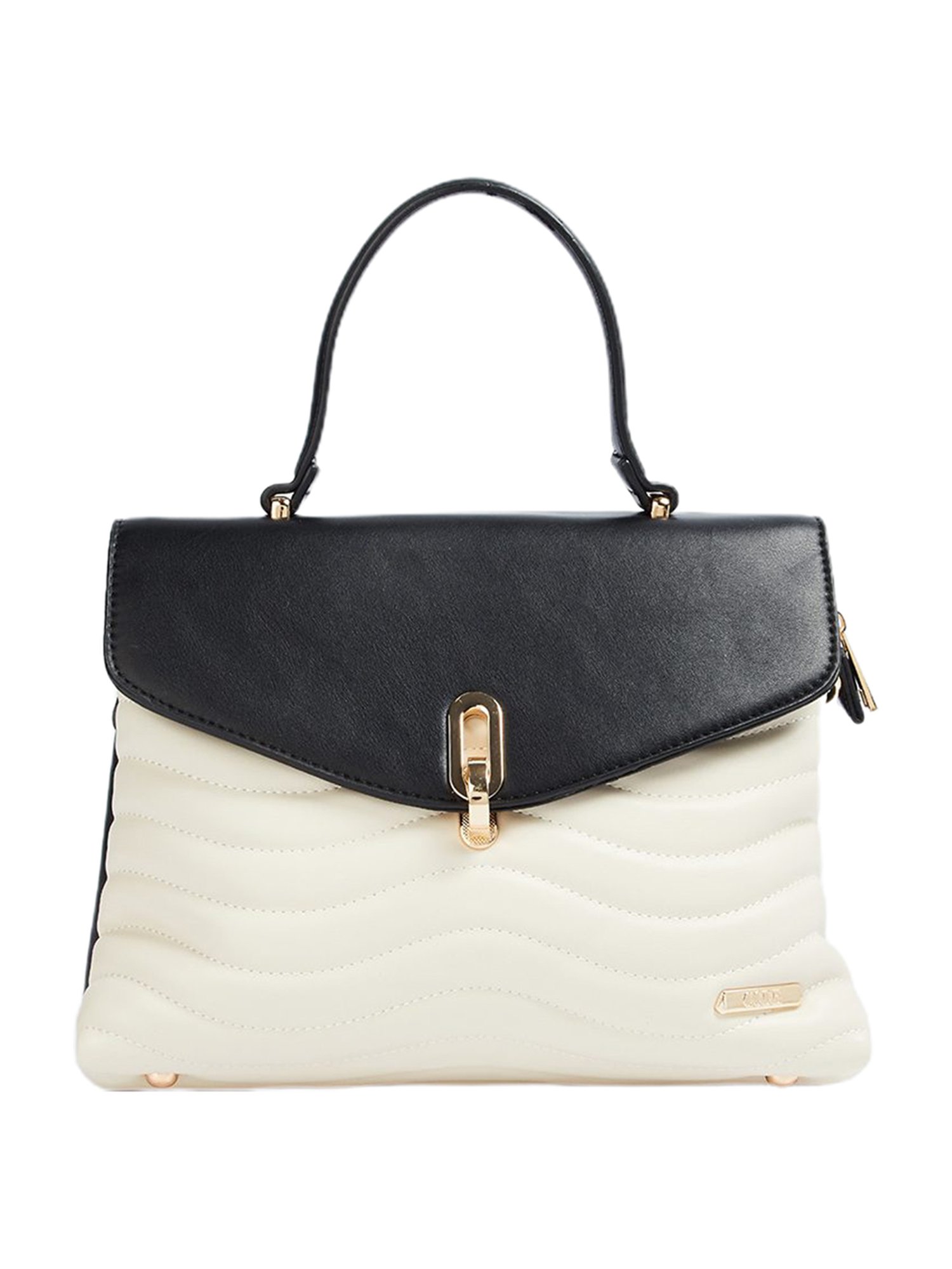 Favore Tan Solid Medium Satchels