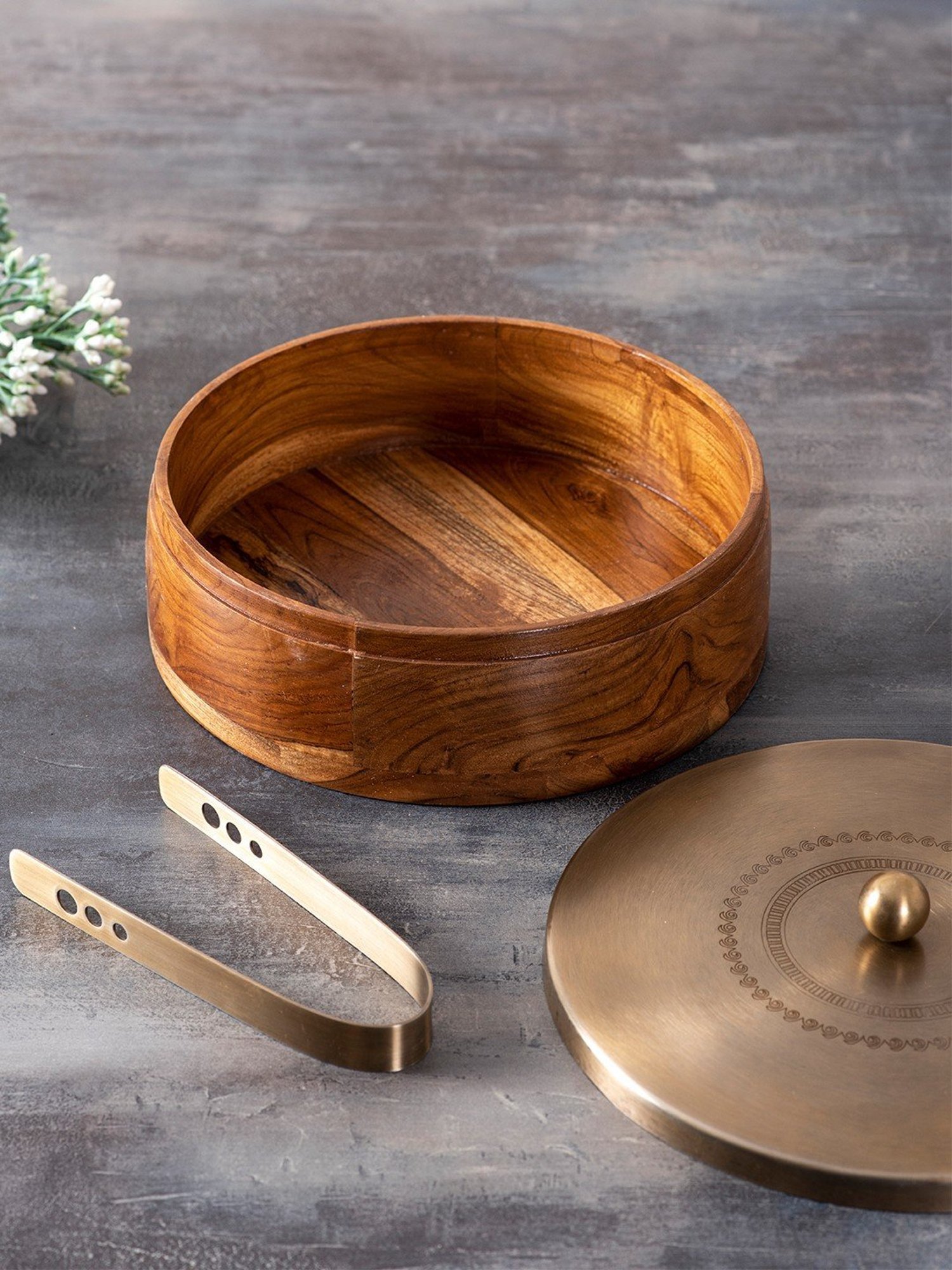 Goodhomes Transparent Glass Butter Dishes With Lid