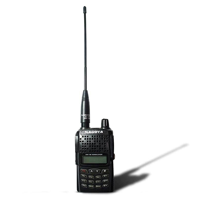 NA701 SMAMale 8Inch Whip VHFUHF 144430Mhz Antenna for YAESU Vertex TYT and Wouxun Radio