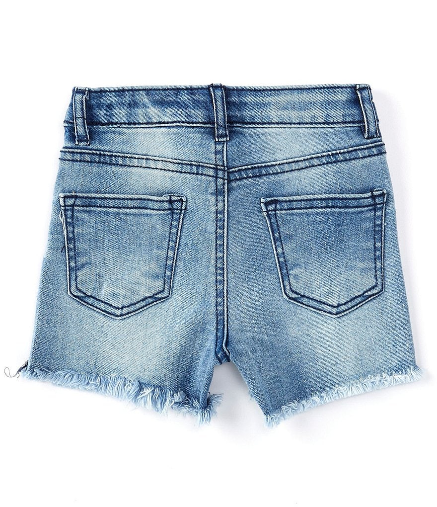 Hippie Girl Little Girls 4-6X Tie-Dye French Terry Dolphin Shorts