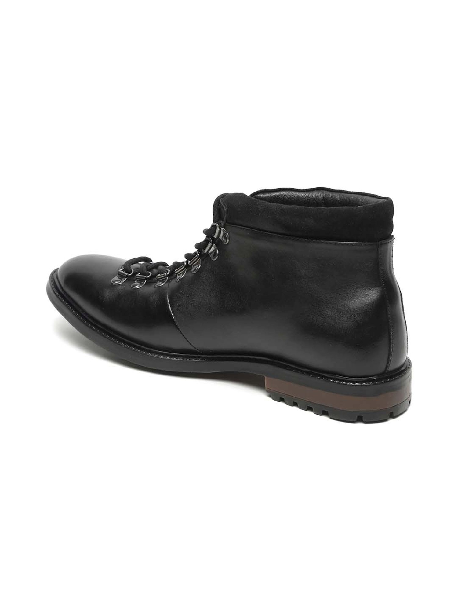 Teakwood Leathers Men's Black Casual Boots