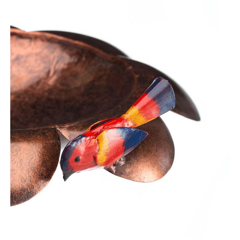 9" Classic II Birdbath with Tripod Stand Antique Copper - Achla Designs