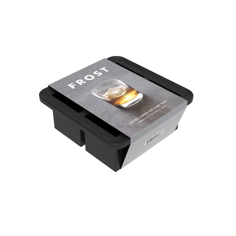 FROST Silicone Large Ice Cube Tray Gray