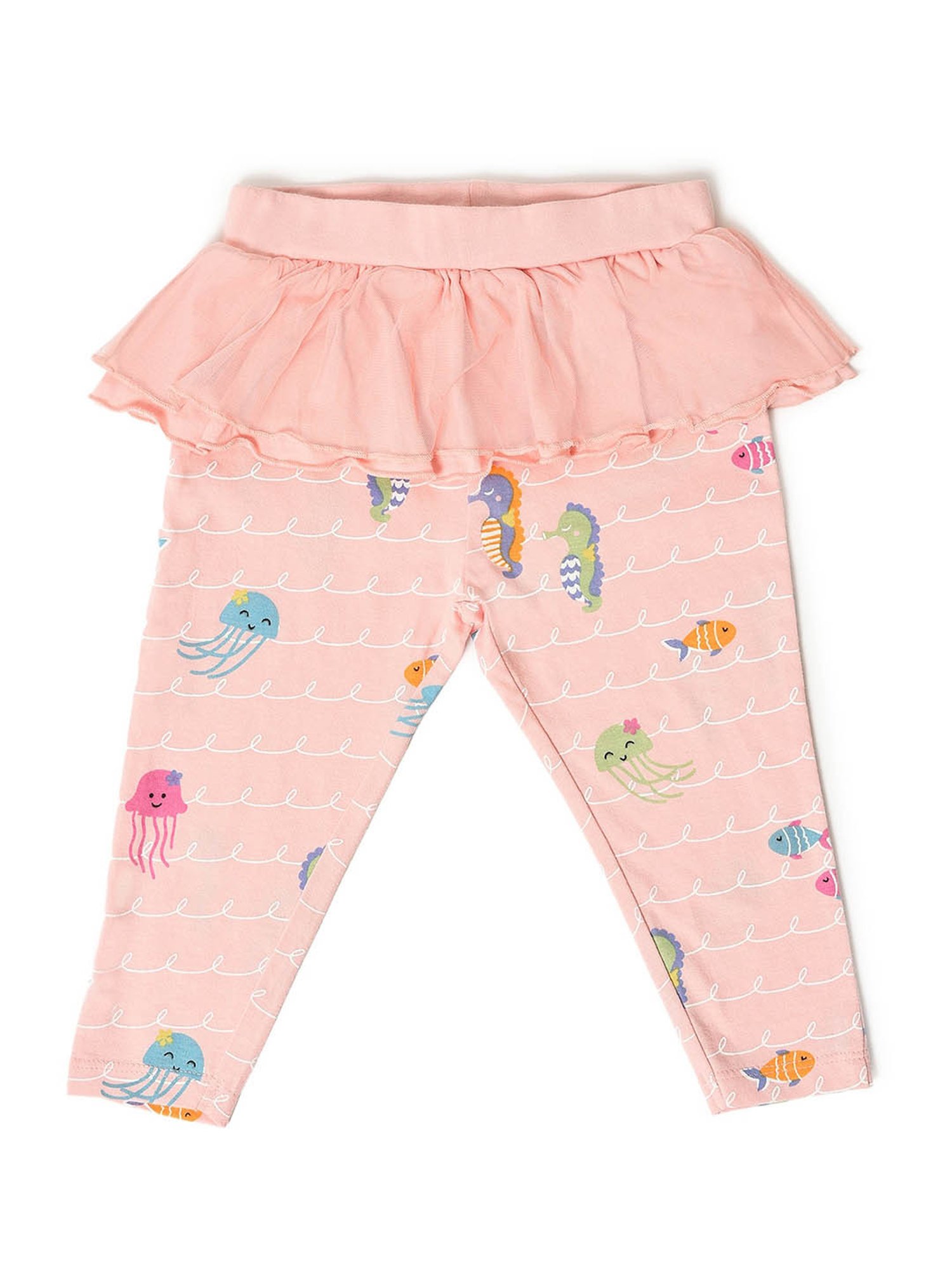 Nino Bambino Kids Multicolor Printed Leggings