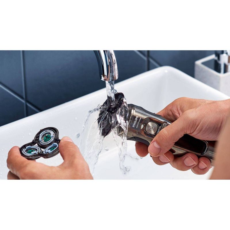 Philips Norelco Series 9860 Wet & Dry Men's Rechargeable Electric Shaver with Qi - SP9860/86