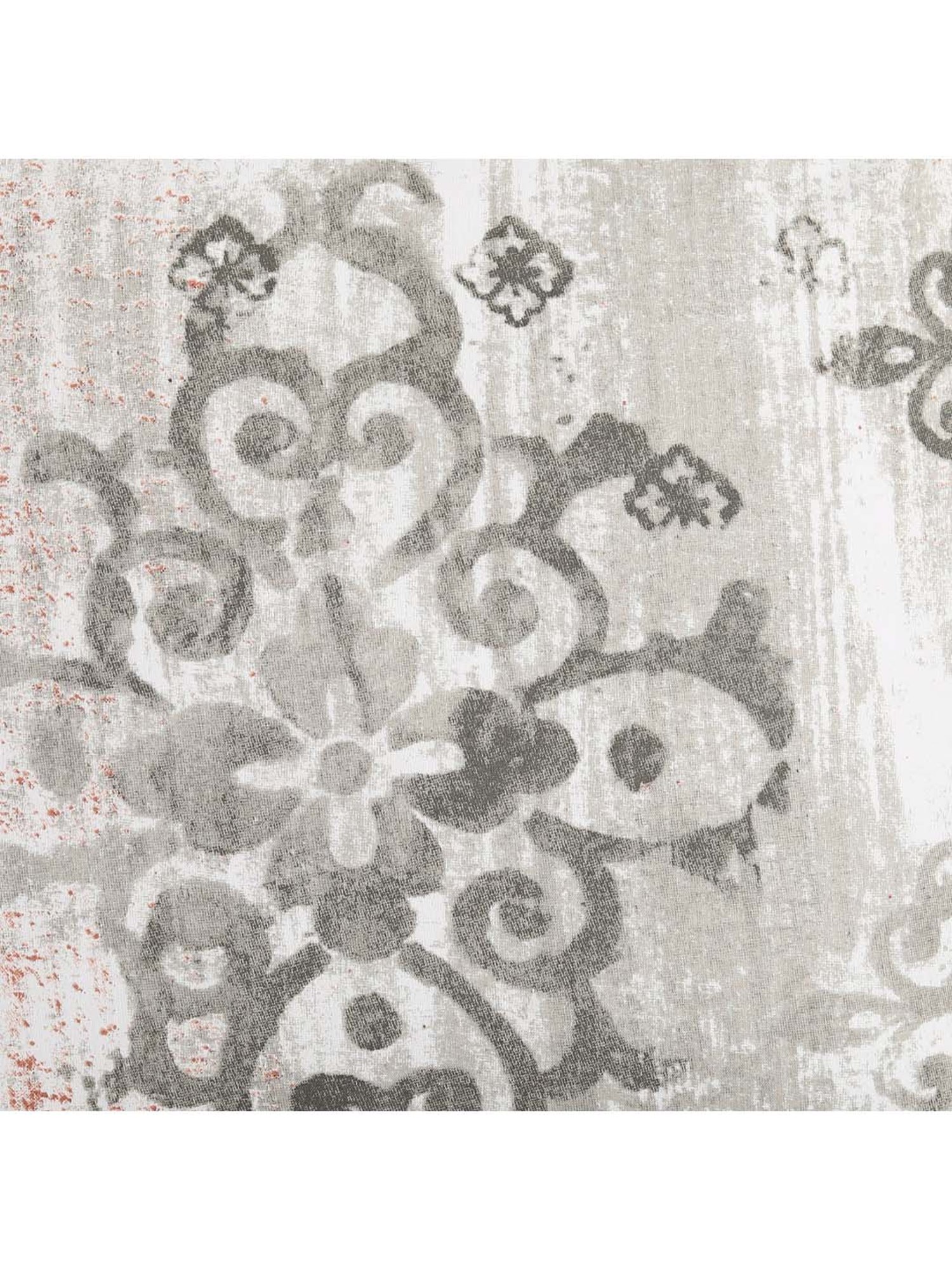 Swayam Grey & White Cotton 160 TC Cushion Covers - Set of 2