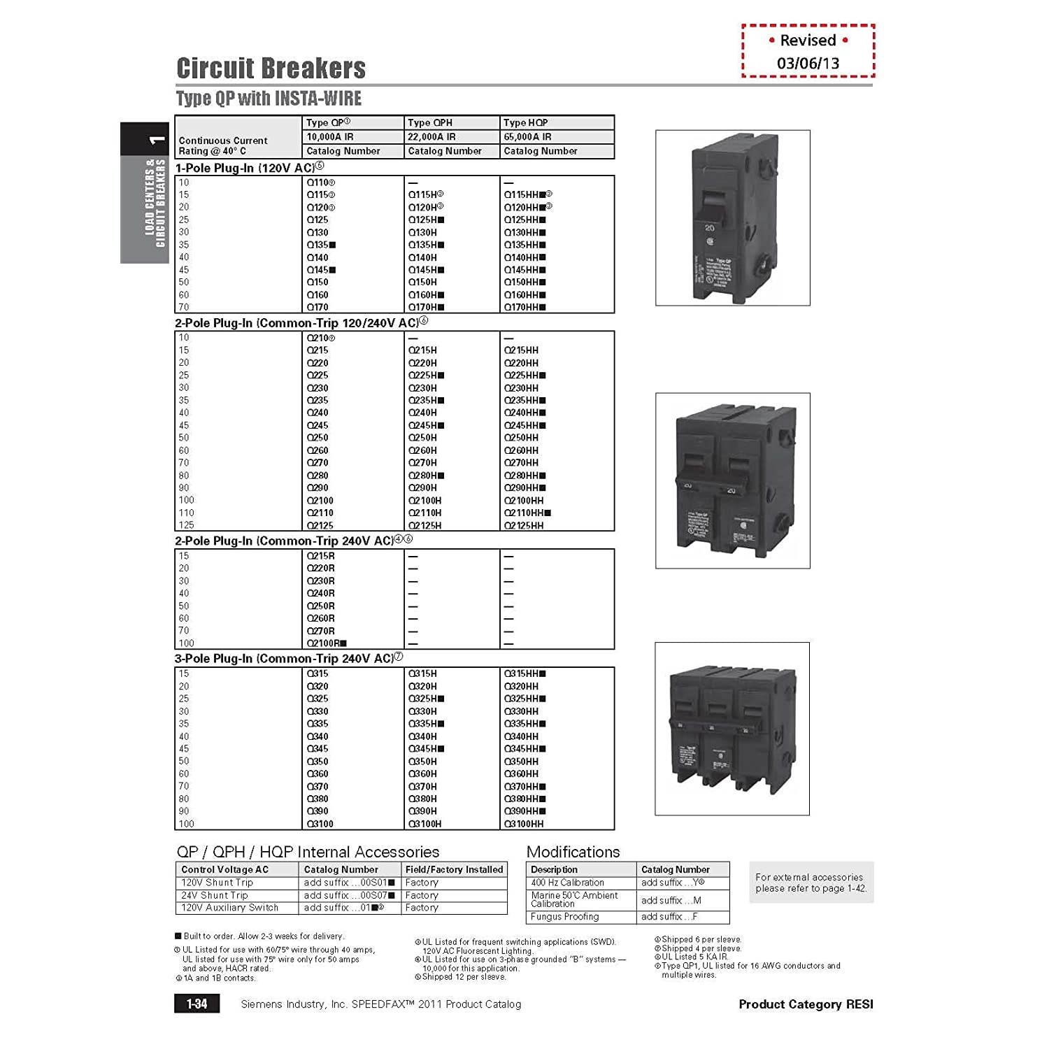 Q235 35-Amp Double Pole Type QP Circuit Breaker