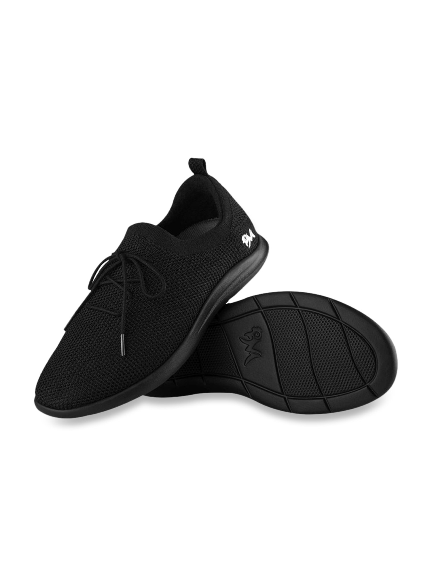 Neemans Men's RE LIVE Hale Black Casual Sneakers