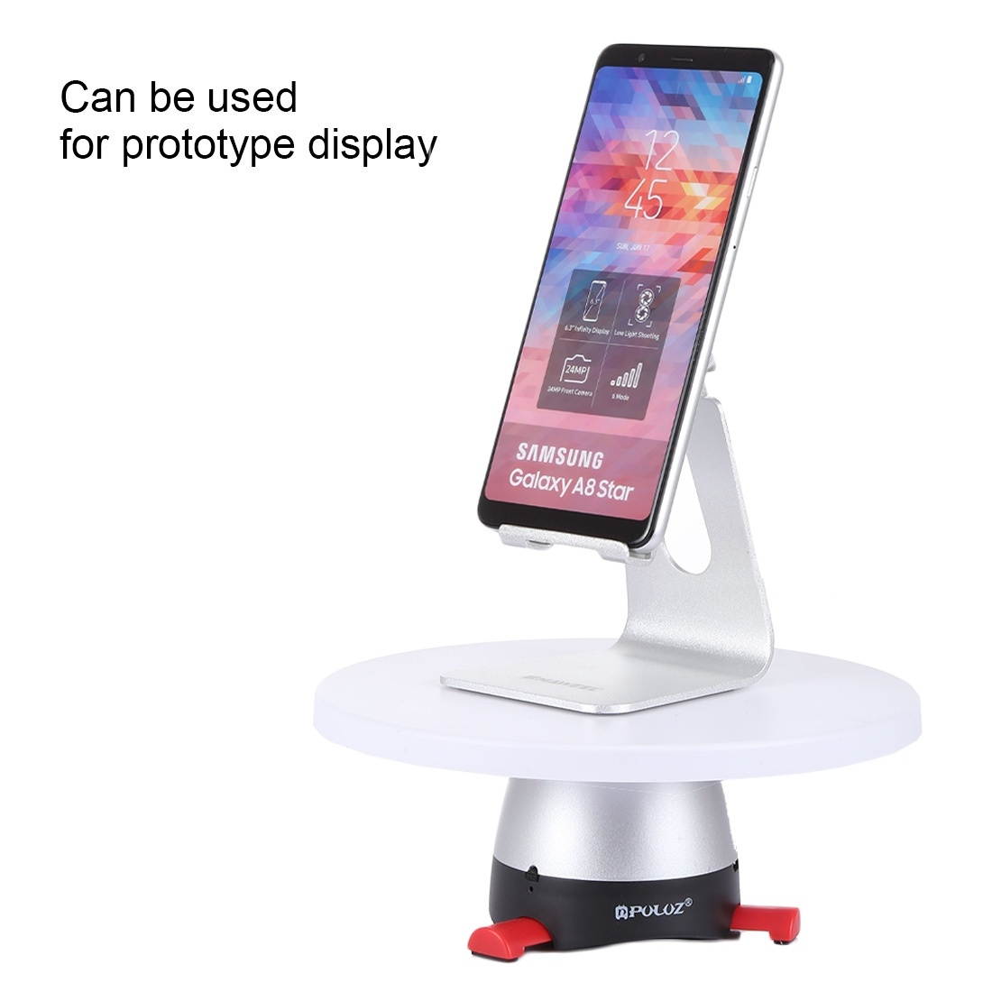 Color Screen Non-Working Fake Dummy Display Model for Galaxy A8 Star (Black)